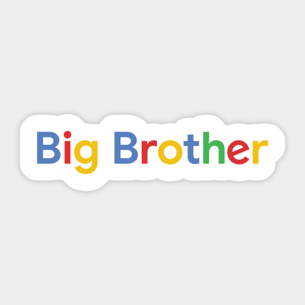 Big Brother Sticker by Huebert